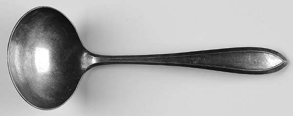 Lufberry (Silverplate, 1915) Solid Gravy Ladle