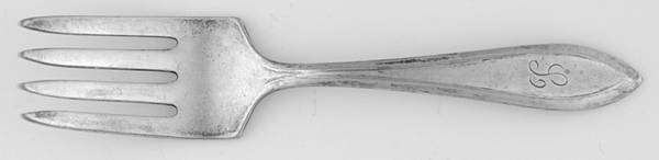 Lufberry (Silverplate, 1915) Fork-Baby