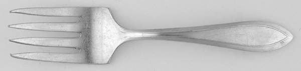Lufberry (Silverplate, 1915) Baby Fork
