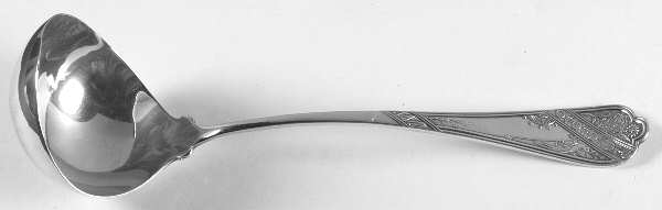 Lyonnaise (Silverplate, 1879) Oyster Ladle Solid Piece
