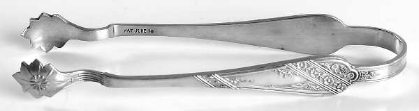 Lyonnaise (Silverplate, 1879) Sugar Tongs