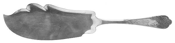 Lyonnaise (Silverplate, 1879) Large Solid Fish Server