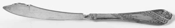 Lyonnaise (Silverplate, 1879) Flat Handle Master Butter Knife