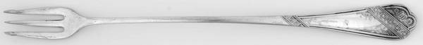 Lyonnaise (Silverplate, 1879) Long Handle Pickle/Olive Fork