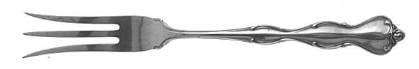 Mademoiselle (Sterling, 1964, No Monograms) Lemon Fork by International Silver