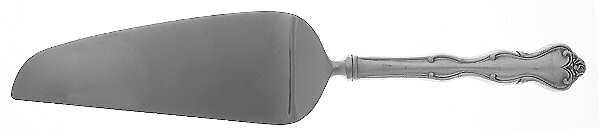 Mademoiselle (Sterling, 1964, No Monograms) Pie & Cake Server with Stainless Blade by International Silver