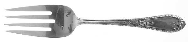 Madrid (Sterling, 1927) Medium Solid Cold Meat Serving Fork