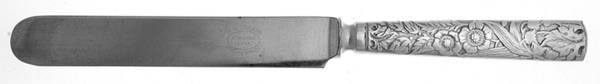 Magnolia (Silverplate, 1891) Old French Solid Knife
