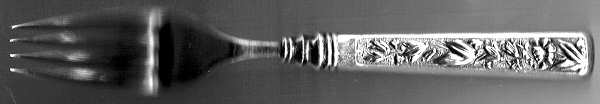 Magnolia (Silverplate, 1891) Hollow Handle Fork