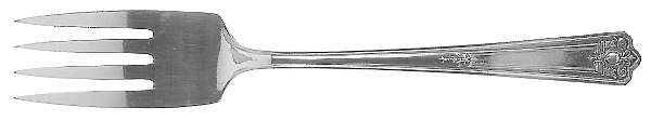 Majestic (Silverplate-1928) Individual Salad Fork by International Silver