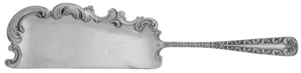Majestic (Silverplate, 1893) Large Flat Handle Crumb Knife/Crumber