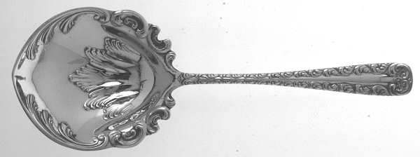 Majestic (Silverplate, 1893) Solid Berry/Casserole Spoon w/ Raised Bowl