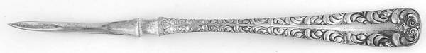 Majestic (Silverplate, 1893) Solid Nut Pick