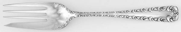 Majestic (Silverplate, 1893) Dessert Fork