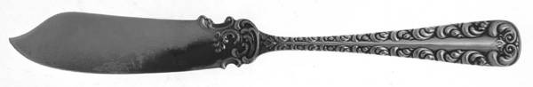 Majestic (Silverplate, 1893) Flat Handle Butter Spreader