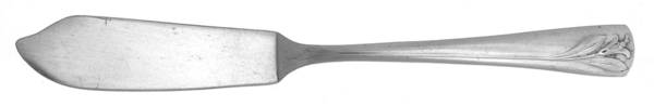 Magic Lily (Silverplate) Flat Handle Master Butter Knife