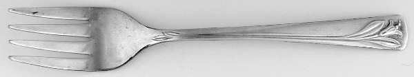 Magic Lily (Silverplate) Individual Salad Fork