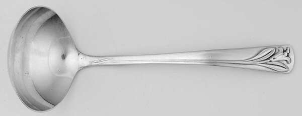 Magic Lily (Silverplate) Solid Gravy Ladle by International Silver