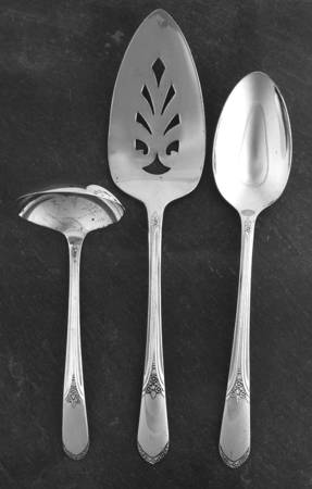 Mary Lou-Devonshire (Silverplate, 1938) 3 Piece Completer Set