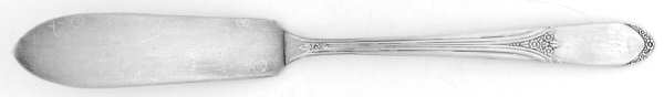 Mary Lou-Devonshire (Silverplate, 1938) Flat Handle Master Butter Knife