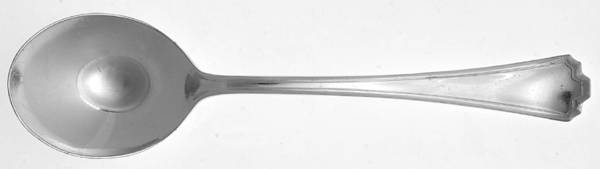 Manchester (Silverplate, 1923) Round Bowl Soup Spoon (Gumbo)
