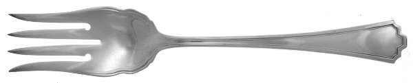 Manchester (Silverplate, 1923) Large Solid Cold Meat Serving Fork