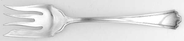Manchester (Silverplate, 1923) Medium Solid Cold Meat Serving Fork