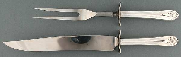 Manhattan (Silverplate, 1951) Small Stainless Blade 2-Piece Steak Carving Set