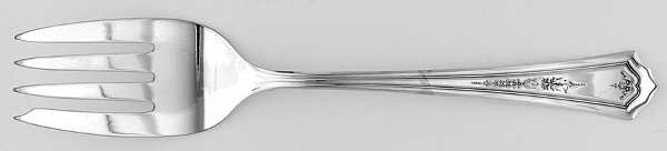 Manor (Silverplate, 1923) Medium Solid Cold Meat Serving Fork