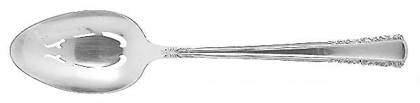 May Queen (Silverplate, 1951) Pierced Tablespoon (Serving Spoon)