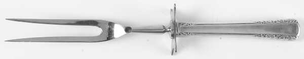 May Queen (Silverplate, 1951) Large Stainless-Prong Roast Carving Fork