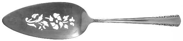 May Queen (Silverplate, 1951) Solid Pierced Pie Server