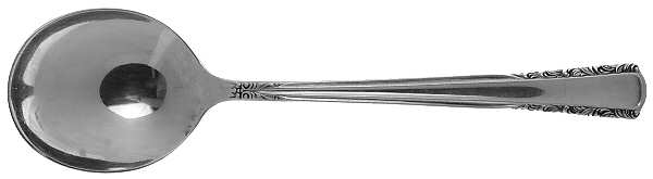 May Queen (Silverplate, 1951) Round Bowl Soup Spoon (Gumbo)