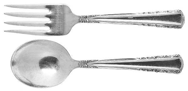 May Queen (Silverplate, 1951) 2 Pc Baby Set (BF, BS)