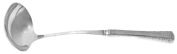 May Queen (Silverplate, 1951) Hollow Handle Soup Ladle with Solid Bowl