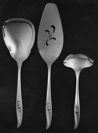 Magic Rose (Silverplate, 1963) 3 Piece Completer Set