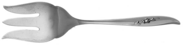 Magic Rose (Silverplate, 1963) Solid Serving Fork