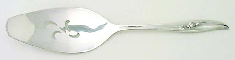 Magic Rose (Silverplate, 1963) Solid Pierced Pie Server