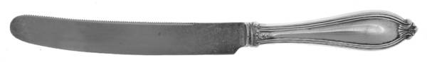 Margaret-Old (Sterling, 1907) Orange Knife with Silverplate Blade