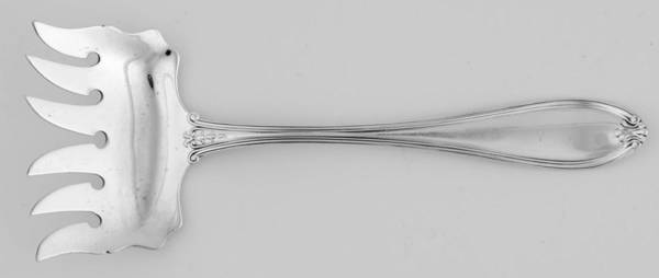 Margaret-Old (Sterling, 1907) Large Solid Tined Sardine Serving Fork