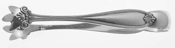 Margaret-Old (Sterling, 1907) Large Sugar Tongs