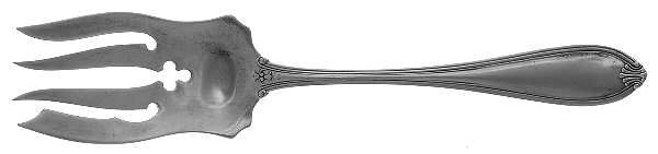 Margaret-Old (Sterling, 1907) Small Solid Cold Meat Serving Fork