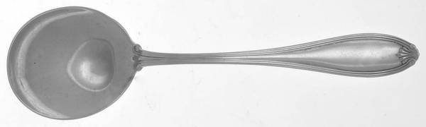 Margaret-New (Sterling, 1912) Round Bowl Soup Spoon (Bouillon)