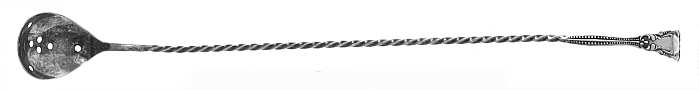 Marina (Silverplate, 1896) Large Claret Spoon, Solid Piece