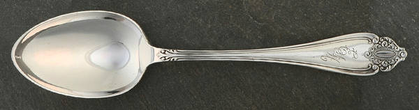 Marquise (Silverplate, 1900) Monogram Tablespoon (Serving Spoon)