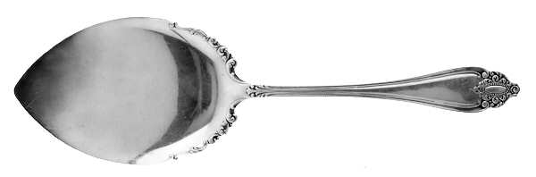 Marquise (Silverplate, 1900) Large Solid Pie Knife