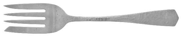 Martel (Sterling, 1925) Small Solid Cold Meat Serving Fork