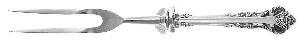 Masterpiece (Sterling, 1963) Large Stainless-Prong Roast Carving Fork