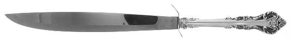 Masterpiece (Sterling, 1963) Large Stainless Blade Roast Carving Knife