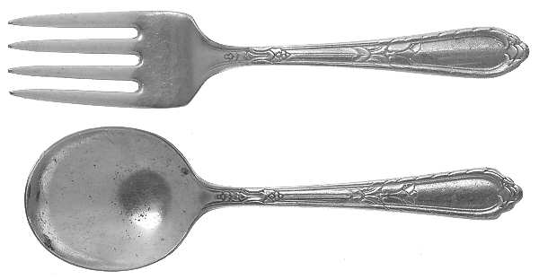 Masterpiece (Silverplate, 1932) 2 Pc Baby Set (BF, BS)